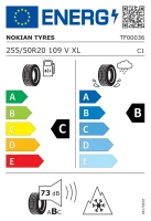 255/50R20 opona NOKIAN Snowproof 2 SUV SilentDrive XL 3PMSF M+S 109V